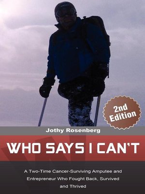 cover image of Who Says I Can't